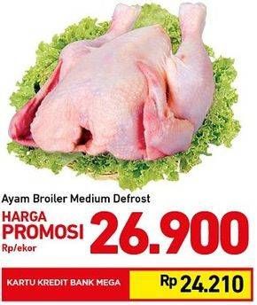 Promo Harga Ayam Broiler Medium Defrost  - Carrefour