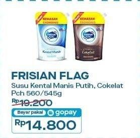 Promo Harga Frisian Flag Susu Kental Manis Putih, Cokelat 545 gr - Indomaret