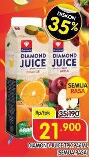 Promo Harga DIAMOND Juice All Variants 946 ml - Superindo