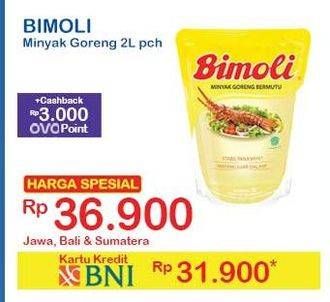 Promo Harga Bimoli Minyak Goreng 2000 ml - Indomaret