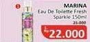 Promo Harga MARINA Eau De Toillete Fresh Sparkle 150 ml - Alfamidi