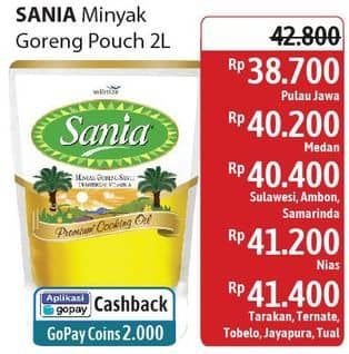 Promo Harga Sania Minyak Goreng 2000 ml - Alfamidi