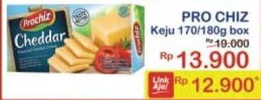 Promo Harga Keju Cheddar 170/180gr  - Indomaret
