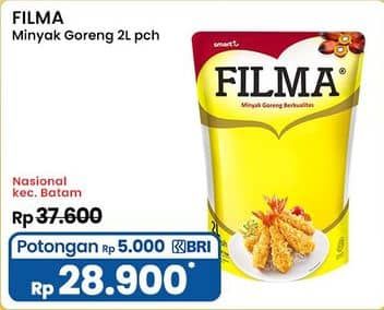 Promo Harga Filma Minyak Goreng 2000 ml - Indomaret