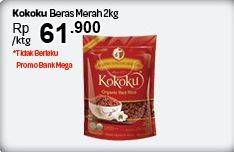 Promo Harga Kokoku Organic Red Rice 2 kg - Carrefour