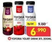 Promo Harga YOFORIA Yoghurt 200 ml - Superindo