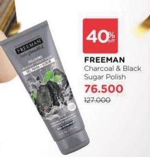 Promo Harga Freeman Mask Charcoal + Black Sugar 175 ml - Watsons