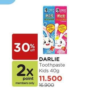 Promo Harga DARLIE Toothpaste Bunny Kids for Kid 40 gr - Watsons