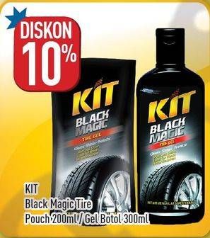 Promo Harga KIT Black Magic Tire Gel 200 ml - Hypermart