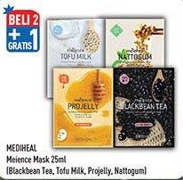 Promo Harga MEDIHEAL Meience Mask Nattogum, Projelly, Tofu Milk, Blackbean Tea 25 ml - Hypermart
