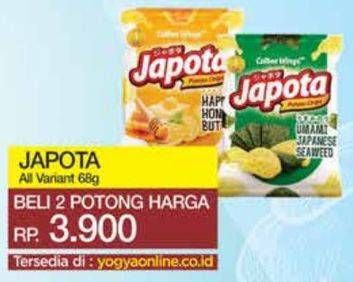 Promo Harga JAPOTA Potato Chips All Variants 68 gr - Yogya