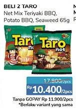 Promo Harga TARO Net Teriyaki Barbeque, Potato Barbeque, Seaweed per 2 bungkus 65 gr - Alfamidi