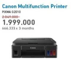 Promo Harga CANON Pixma G2010  - Electronic City