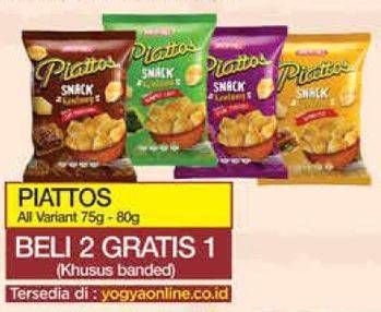 Promo Harga Piattos Snack Kentang All Variants 75 gr - Yogya