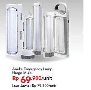 Promo Harga Emergency Lamp  - Carrefour
