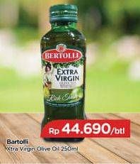 Promo Harga BERTOLLI Olive Oil Extra Virgin 250 ml - TIP TOP
