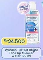 Promo Harga Wardah Perfect Bright Tone Up Micellar 100 ml - Indomaret