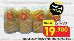 Promo Harga NATURALLY Fresh Nanas Kupas  - Superindo