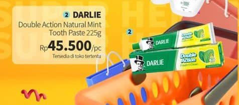 Promo Harga Darlie Toothpaste Double Action Mint 225 gr - Guardian