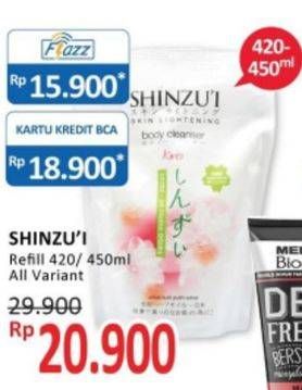 Promo Harga SHINZUI Body Cleanser All Variants  - Alfamidi