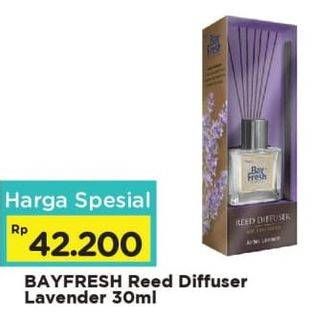 Promo Harga BAYFRESH Reed Diffuser Regular Amber Lavender 30 ml - Alfamart