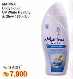 Promo Harga MARINA Hand Body Lotion Healthy Glow 185 ml - Indomaret
