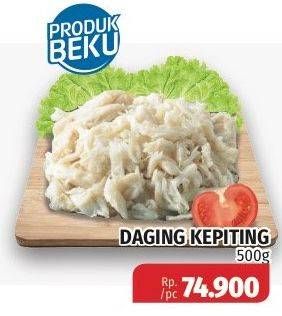 Promo Harga Daging Kepiting per 500 gr - Lotte Grosir