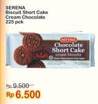 Promo Harga SERENA Biskuit Choco Short Cake 225 gr - Indomaret