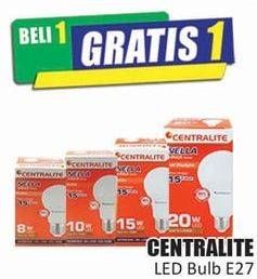 Promo Harga CENTRALITE LED Bulb E27 CDL 13W, E27 CDL 15W, E27 CDL 3W, E27 CDL 5W, E27 CDL 10W, E27 CDL 8W  - Hari Hari