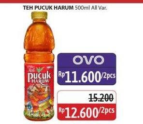 Promo Harga Teh Pucuk Harum Minuman Teh All Variants 500 ml - Alfamidi