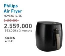 Promo Harga PHILIPS HD 9723 | Air Fryer 1500 W  - Electronic City