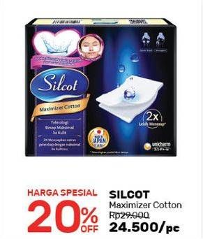 Promo Harga SILCOT Maximizer Cotton  - Guardian
