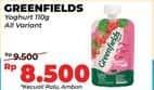 Promo Harga Greenfields Yogurt Squeeze All Variants 80 gr - Alfamidi