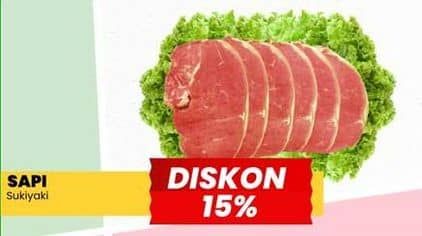 Promo Harga Sapi Sukiyaki per 100 gr - Yogya