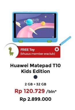 Promo Harga HUAWEI Matepad T10 Kids Edition  - Erafone