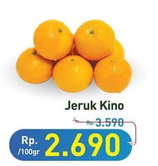 Promo Harga Jeruk Kino per 100 gr - Hypermart