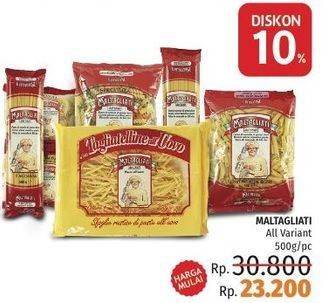 Promo Harga MALTAGLIATI Pasta All Variants 500 gr - LotteMart