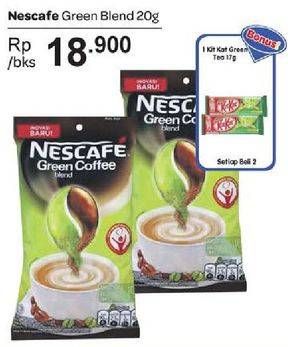Promo Harga Nescafe Green Blend 20 gr - Carrefour