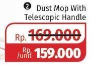 Promo Harga SWASH Dust Mop with Tele Hand  - Lotte Grosir