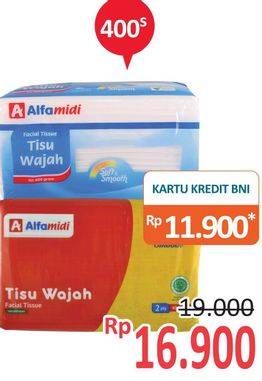 Promo Harga ALFAMIDI Facial Tissue 400 gr - Alfamidi