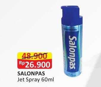 Promo Harga SALONPAS Jet Spray 60 ml - Alfamart