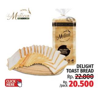 Promo Harga Le Meilleur Delight Toast Bread  - LotteMart
