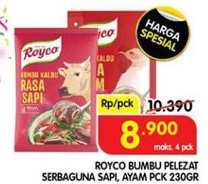 Promo Harga Royco Penyedap Rasa Sapi, Ayam 230 gr - Superindo