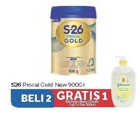 Promo Harga S26 Procal Gold Susu Pertumbuhan 900 gr - Carrefour