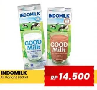 Promo Harga Indomilk Susu UHT All Variants 950 ml - Yogya