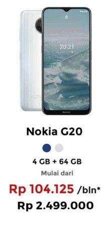 Promo Harga NOKIA G20 Smartphone  - Erafone