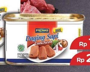 Promo Harga PRONAS Daging Sapi Luncheon 198 gr - TIP TOP