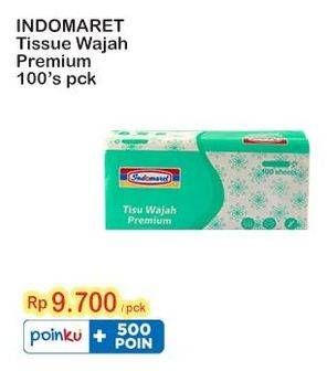 Promo Harga Indomaret Facial Tissue Premium 100 pcs - Indomaret