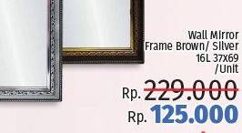 Promo Harga Cermin Dinding 37x69  - LotteMart