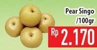 Promo Harga Pear Singo per 100 gr - Hypermart